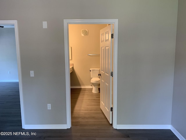 10961 Burnt Mill Rd Unit 917, Jacksonville, FL 32256 - bathroom with toilet and wood finished floors