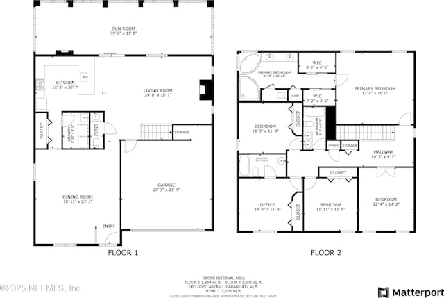 2032 Trailing Pines Way, Fleming Island, FL 32003 - property floor plan