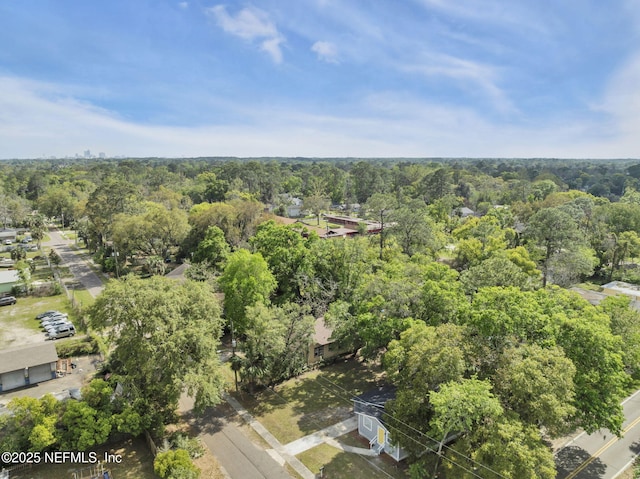 9076 1st Ave, Jacksonville, FL 32208 - bird's eye view of a heavily wooded area
