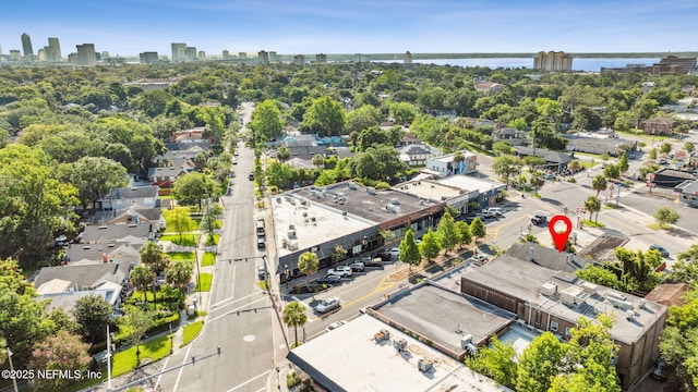 918 King St, Jacksonville, FL 32204 - bird's eye view of a nearby body of water and city skyline