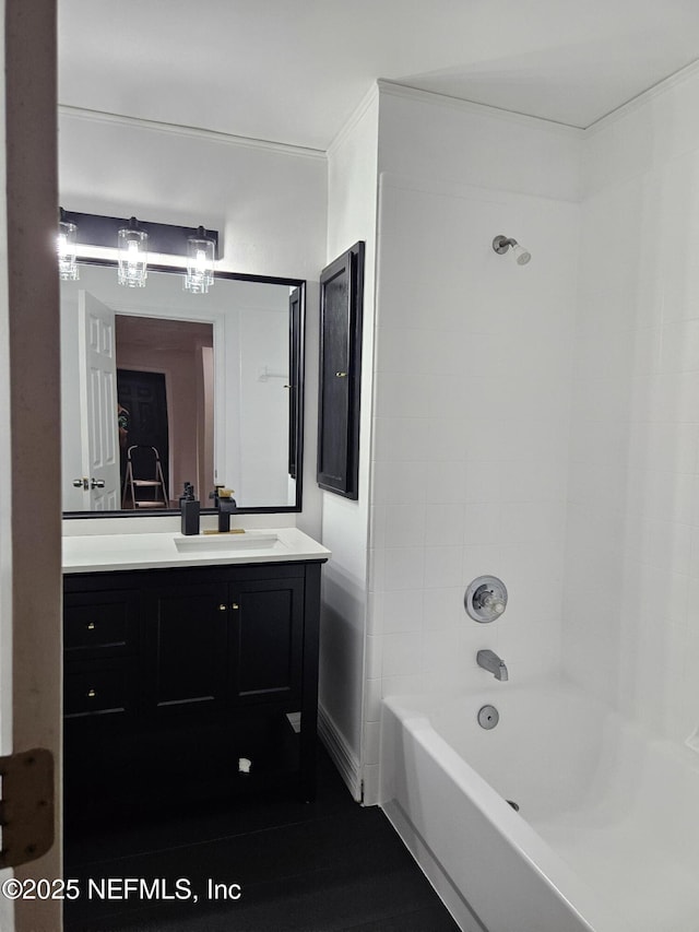 1203 Stern Way, Fleming Island, FL 32003 - full bath with vanity, bathtub / shower combination, and baseboards
