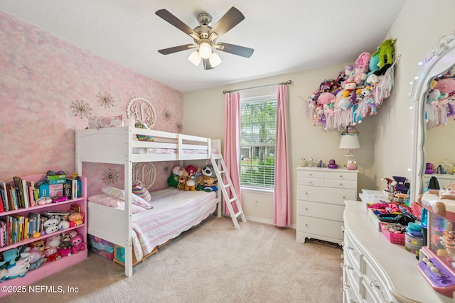 600 Broomsedge Cir, Saint Augustine, FL 32095 - bedroom featuring light colored carpet and ceiling fan