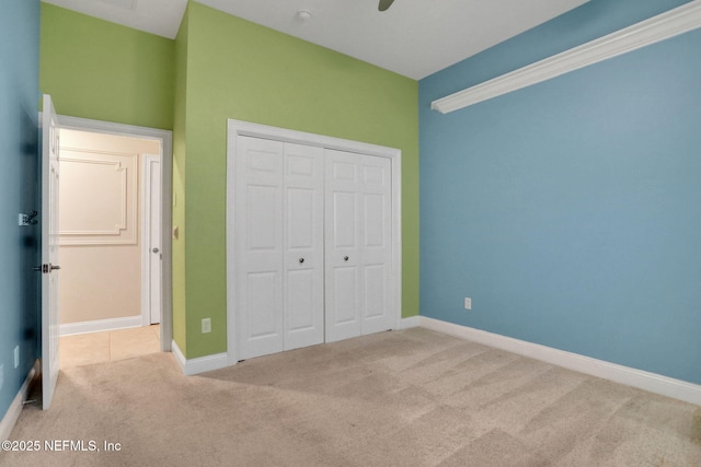 528 Sebastian Sq, Saint Augustine, FL 32095 - unfurnished bedroom featuring carpet floors and a closet