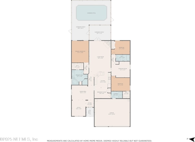 1861 Heartpine Dr, Middleburg, FL 32068 - home floor plan