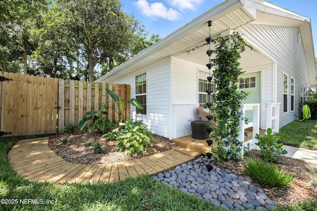1848 Forsyth Ct, Atlantic Beach, FL 32233 - view of side of home with brick siding