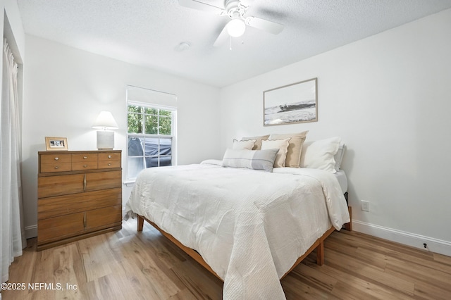1848 Forsyth Ct, Atlantic Beach, FL 32233 - bedroom featuring light wood finished floors and ceiling fan