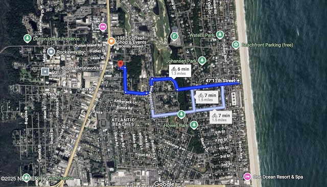 1848 Forsyth Ct, Atlantic Beach, FL 32233 - map / location