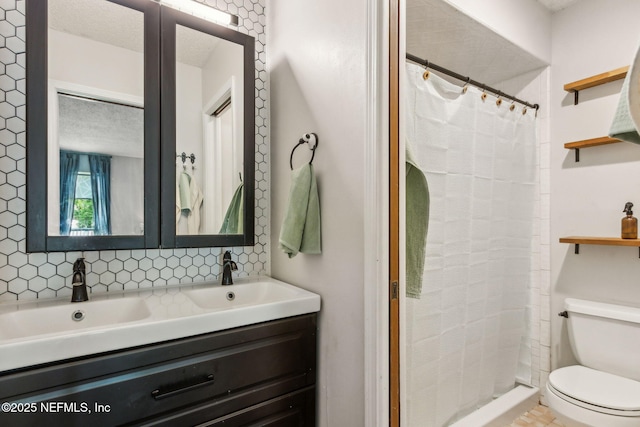 11461 Willet Ct S, Jacksonville, FL 32225 - full bathroom with double vanity and tiled shower