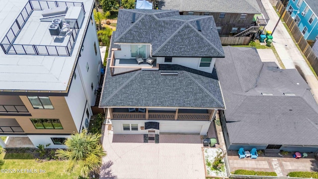 126 1st St S, Jacksonville Beach, FL 32250 - view from above of property