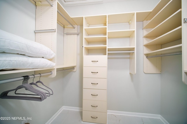 126 1st St S, Jacksonville Beach, FL 32250 - spacious closet with marble finish flooring