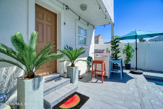 126 1st St S, Jacksonville Beach, FL 32250 - view of patio / terrace
