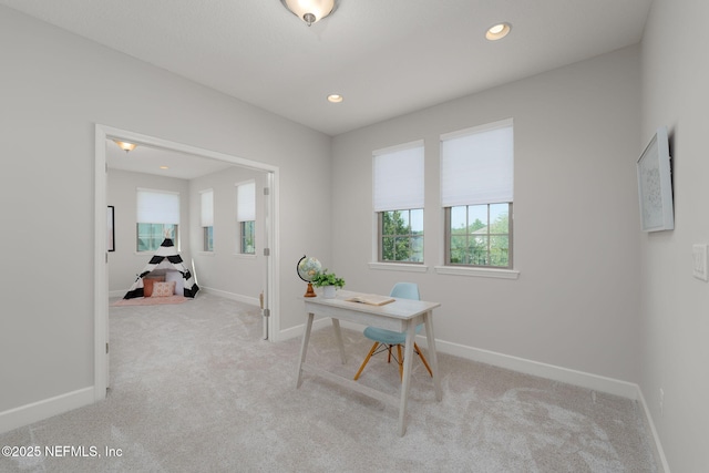 186 Citrus Ridge Dr, Ponte Vedra, FL 32081 - carpeted office featuring plenty of natural light and recessed lighting
