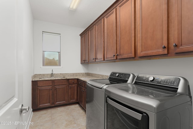 186 Citrus Ridge Dr, Ponte Vedra, FL 32081 - washroom featuring washer and clothes dryer and cabinet space