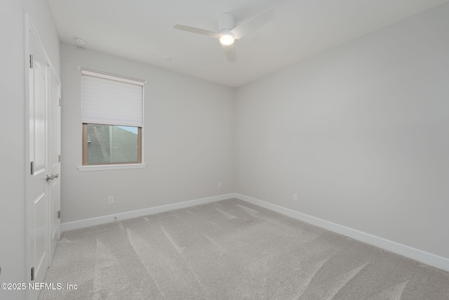 186 Citrus Ridge Dr, Ponte Vedra, FL 32081 - spare room featuring light carpet, a ceiling fan, and a smoke detector