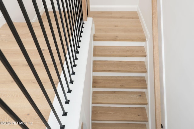 448 Willow Winds Pkwy, Saint Johns, FL 32259 - stairway with wood finished floors