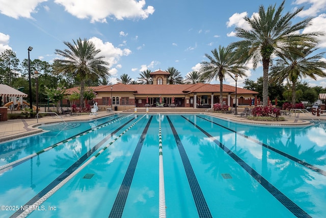 448 Willow Winds Pkwy, Saint Johns, FL 32259 - community pool with a patio