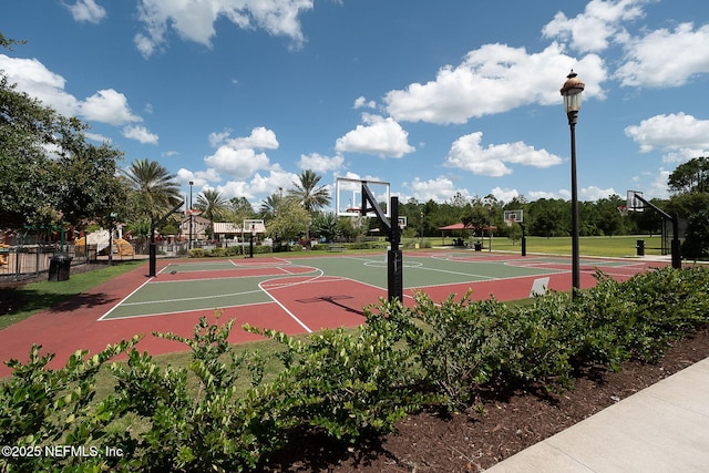 448 Willow Winds Pkwy, Saint Johns, FL 32259 - view of basketball court with community basketball court
