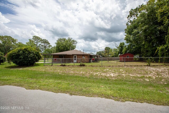 4422 SE 2nd Ave, Keystone Heights, FL 32656 - view of yard
