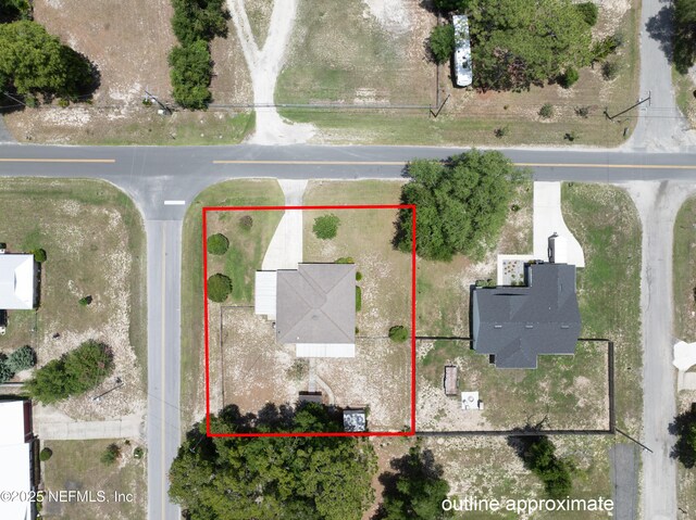 4422 SE 2nd Ave, Keystone Heights, FL 32656 - view of property location featuring property parcel outlined
