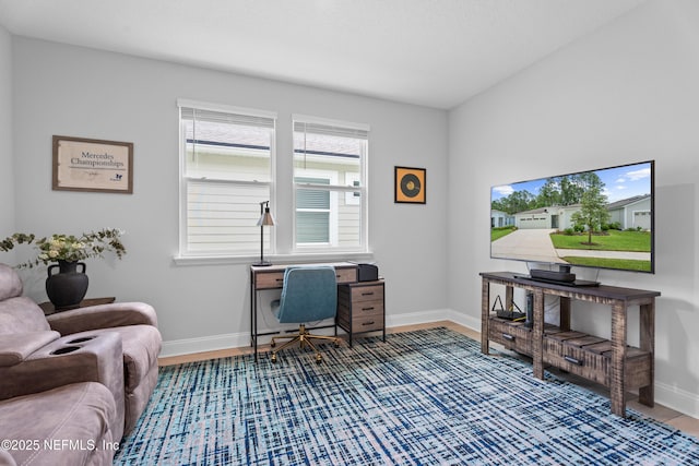 52 Key Grass Ct, Saint Johns, FL 32259 - office with baseboards and wood finished floors
