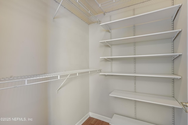 8601 Beach Blvd Unit 1008, Jacksonville, FL 32216 - spacious closet with wood finished floors