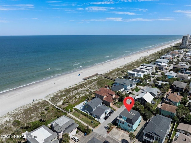 1506 Strand St, Neptune Beach, FL 32266 - aerial overview of property's location with expansive coastline