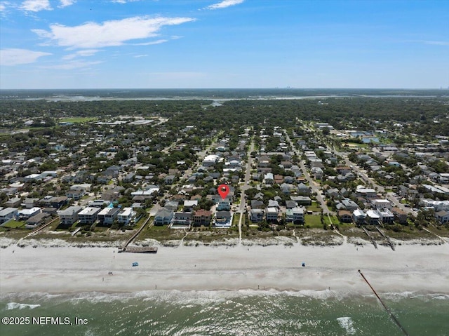 1506 Strand St, Neptune Beach, FL 32266 - aerial perspective of suburban area