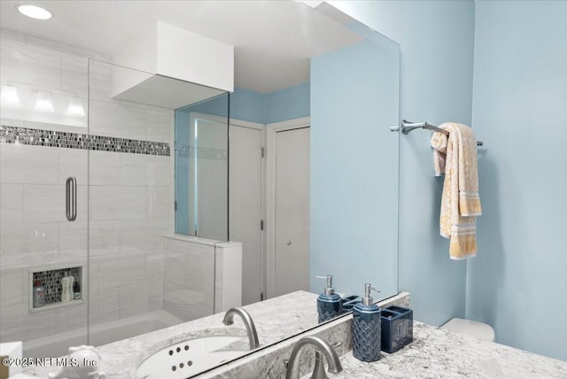 1506 Strand St, Neptune Beach, FL 32266 - full bath with vanity and enclosed tub / shower combo