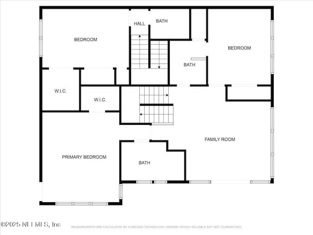 1506 Strand St, Neptune Beach, FL 32266 - view of floor plan / room layout
