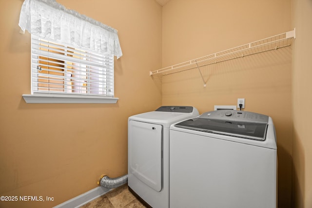 641 Donald Ross Way, Saint Augustine, FL 32092 - laundry area with washing machine and dryer and baseboards