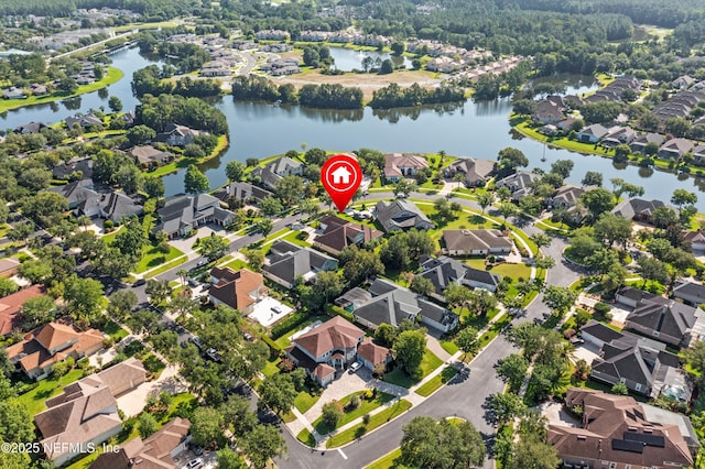 641 Donald Ross Way, Saint Augustine, FL 32092 - aerial overview of property's location featuring nearby suburban area and a large body of water