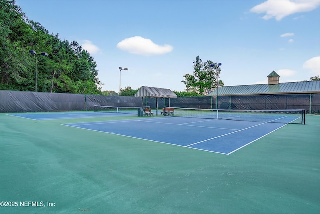 641 Donald Ross Way, Saint Augustine, FL 32092 - view of tennis court featuring community basketball court