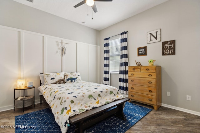 14220 Palmetto Springs St, Jacksonville, FL 32258 - bedroom featuring wood finished floors and ceiling fan