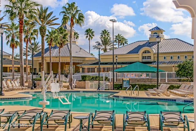 14220 Palmetto Springs St, Jacksonville, FL 32258 - community pool featuring a patio area