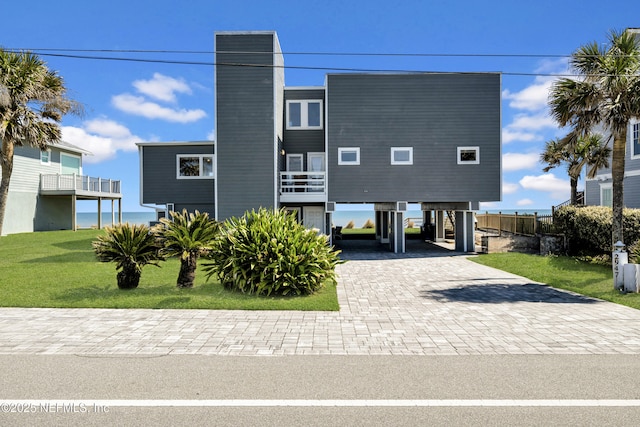 2947 S Ponte Vedra Blvd, Ponte Vedra Beach, FL 32082 - view of property featuring a carport and driveway