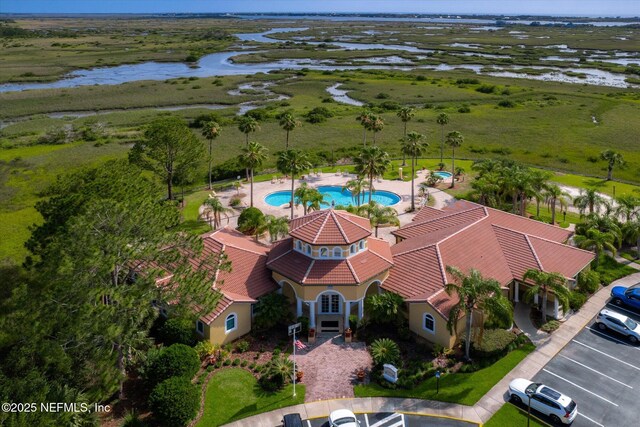 4000 Grande Vista Blvd Unit 15-206, Saint Augustine, FL 32084 - view from above of property with a nearby body of water and a pool
