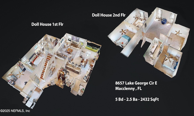 8657 Lake George Cir E, Macclenny, FL 32063 - view of property floor plan