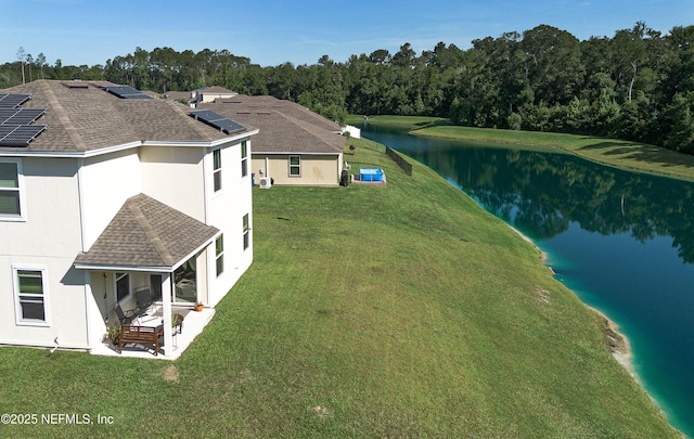 8657 Lake George Cir E, Macclenny, FL 32063 - view from above of property with a large body of water