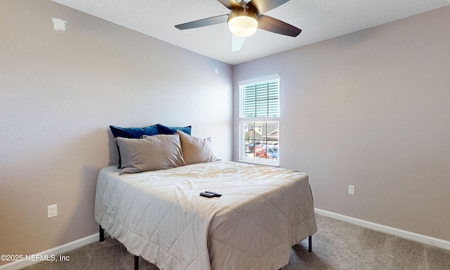 8657 Lake George Cir E, Macclenny, FL 32063 - bedroom featuring carpet floors and a ceiling fan