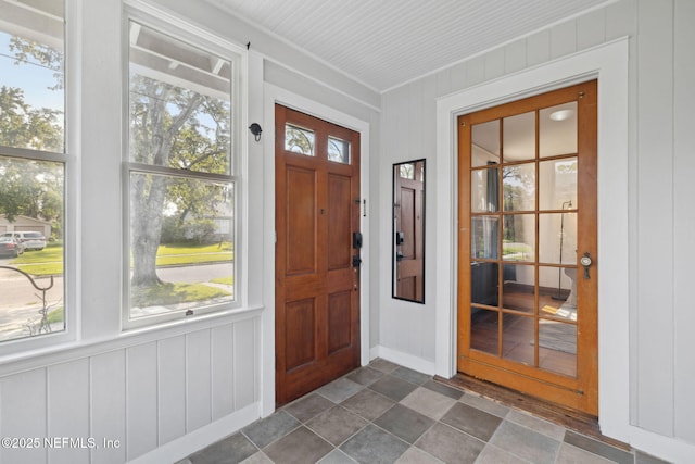 1094 Wolfe St, Jacksonville, FL 32205 - foyer with plenty of natural light and crown molding