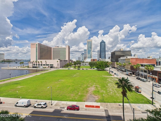 400 E Bay St Unit 401, Jacksonville, FL 32202 - view of property's community featuring a skyline view and a water view