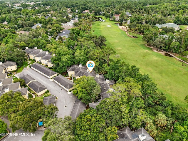 1800 The Greens Way Unit 603, Jacksonville Beach, FL 32250 - aerial perspective of suburban area with a local golf course