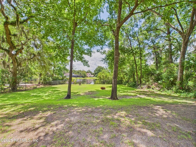 96168 High Pointe Dr, Fernandina Beach, FL 32034 - view of yard with a water view