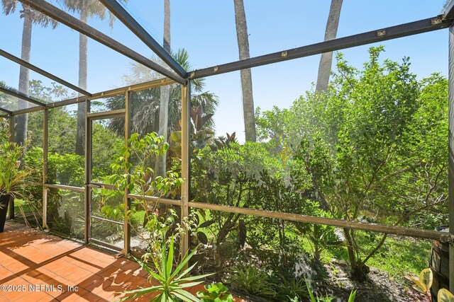 3960 A1A S Unit 505, Saint Augustine Beach, FL 32080 - view of unfurnished sunroom