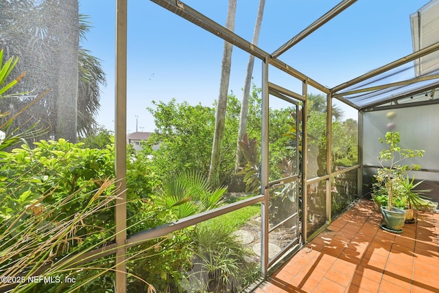3960 A1A S Unit 505, Saint Augustine Beach, FL 32080 - view of unfurnished sunroom