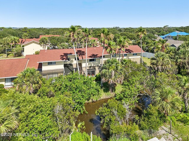 3960 A1A S Unit 505, Saint Augustine Beach, FL 32080 - aerial view of a tree filled landscape