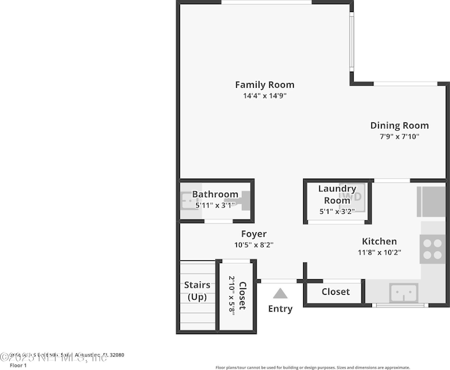 3960 A1A S Unit 505, Saint Augustine Beach, FL 32080 - view of home floor plan