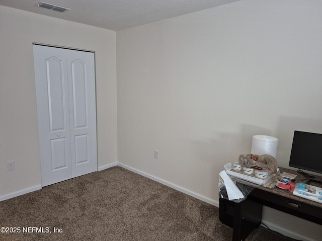 2420 Cold Stream Ln, Green Cove Springs, FL 32043 - home office with carpet flooring and baseboards