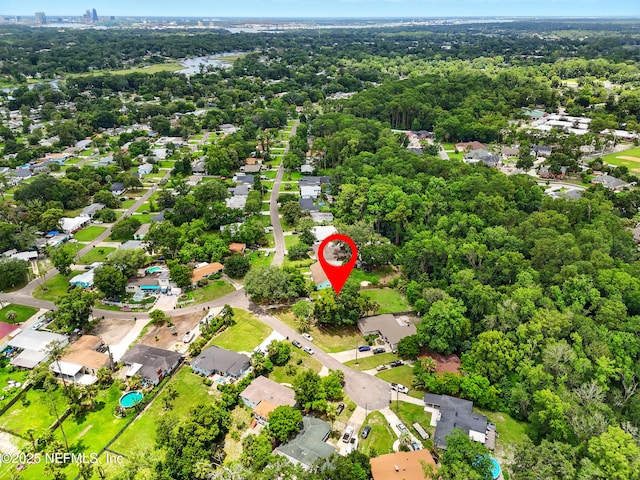 1206 Nightingale Ct, Jacksonville, FL 32216 - aerial view of property's location featuring nearby suburban area