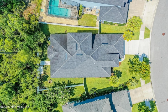 97082 Harbor Concourse Cir, Fernandina Beach, FL 32034 - aerial view of a pool area